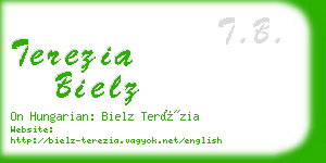 terezia bielz business card